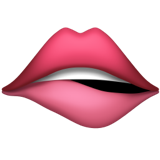 Символ прикушенной губы U+1FAE6