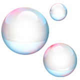 Мыльные пузыри эмодзи U+1FAE7