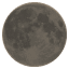 черная луна U+1F311