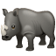 носорог U+1F98F