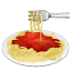 спагетти эмоджи U+1F35D